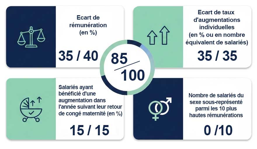 parite2025 index égalité professionnel 2025